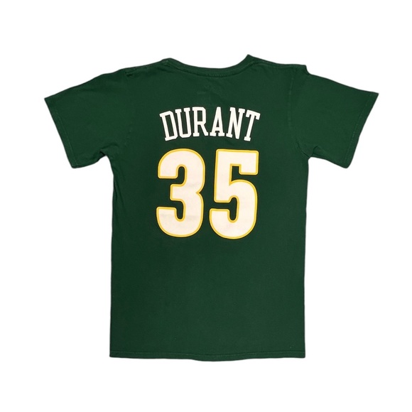 Vintage ADIDAS Kevin DURANT Seattle SUPERSONICS NBA Jersey T-Shirt - Picture 1 of 2